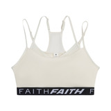 OFF WHITE LETY STRAPPY SPORTS BRA TANK