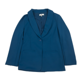 SAILOR BLUE MARIA SCUBA RELAXED FIT BLAZER
