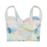 PASTEL CAMO DOLCE BUSTIER BRA TOP
