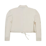 OFF WHITE VANESSA CROPPED PARKA
