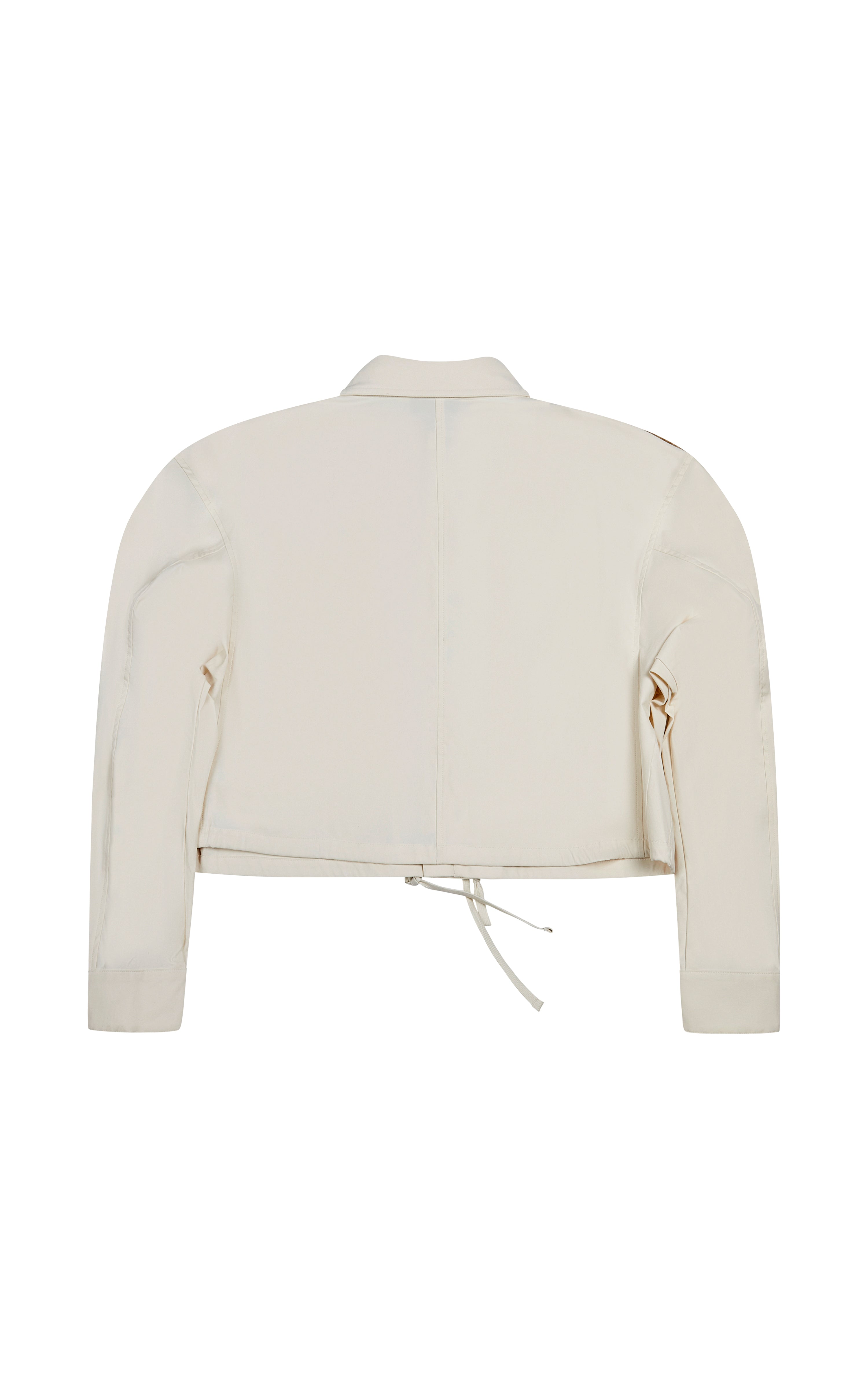 OFF WHITE VANESSA CROPPED PARKA