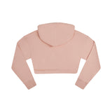 DUSTY PINK ERIKA LOGO CROPPED HOODIE