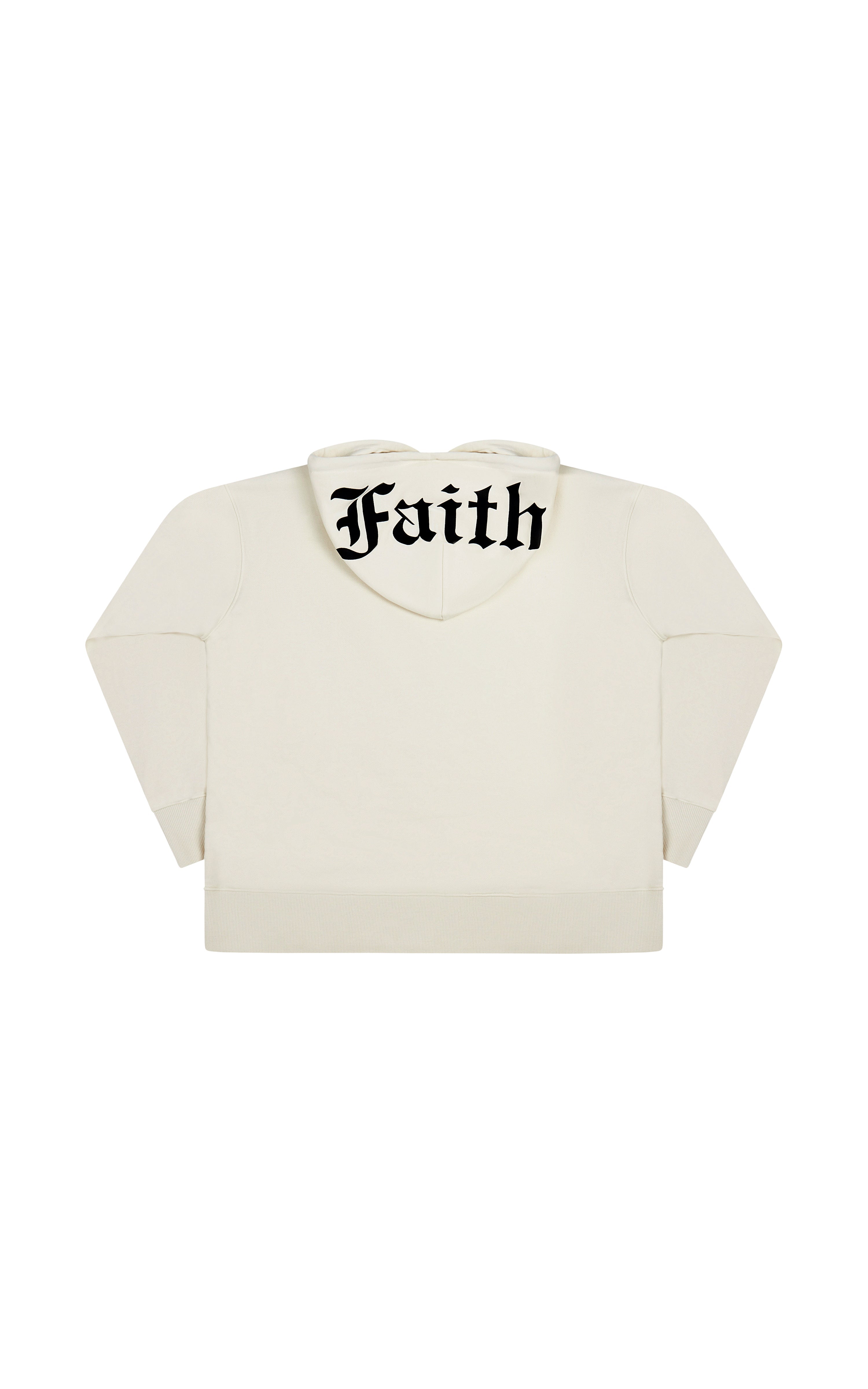 OFF WHITE FAITH OVERSIZED HOODIE