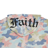 PASTEL CAMO FAITH OVERSIZED HOODIE