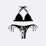 3D2! PRINTED BIKINI | Ellen Von Unwerth